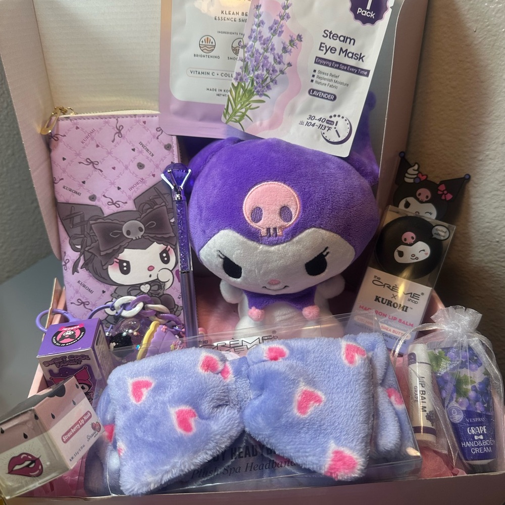 Purple and Pink Kuromi Gift Set